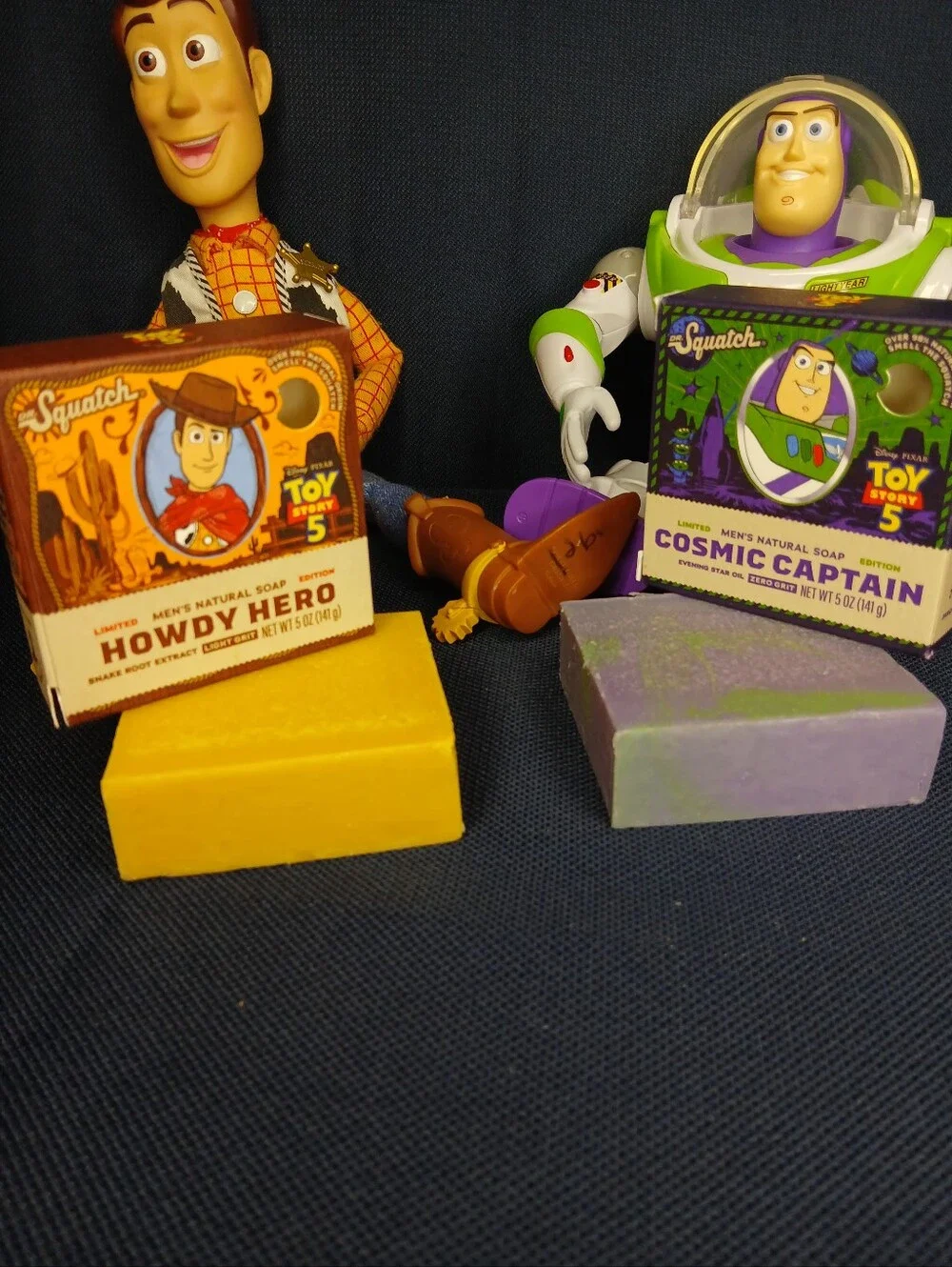 Dr Squatch toy story 5 bundle soap and deodorant *toys not included*